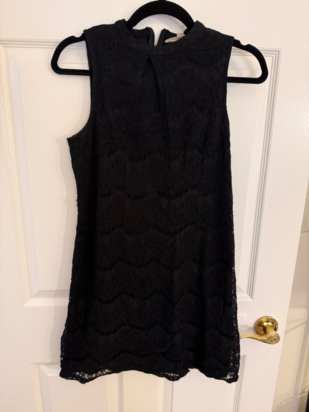 Rebellion Black Lace Mini Dress